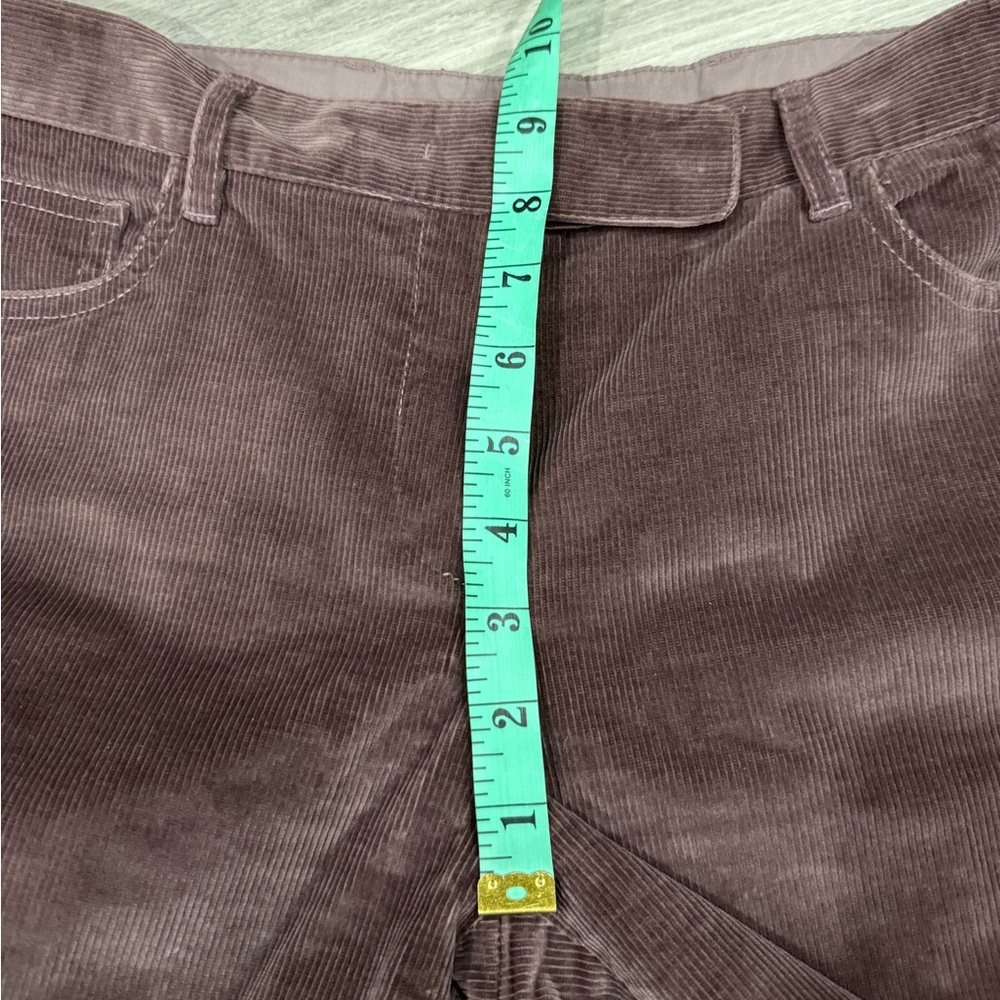 Prada Brown Corduroy Flared Pants - Picture 9 of 9